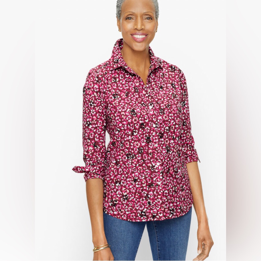 Nwt Talbots Button Down
